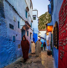 chefchaouen blue city